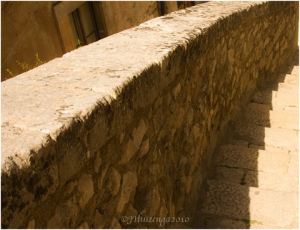 Steps in Ragusa Ibla, Sicily