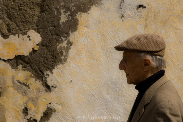 Old Sicilian Wall, copyright Jann Huizenga