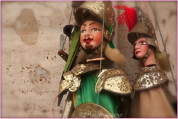 Sicilian Puppets, copyright Jann Huizenga