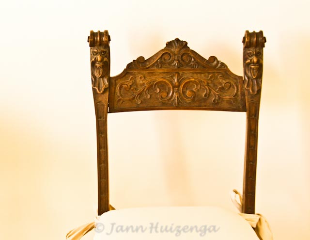 Baroque Sicilian Chair, copyright Jann Huizenga