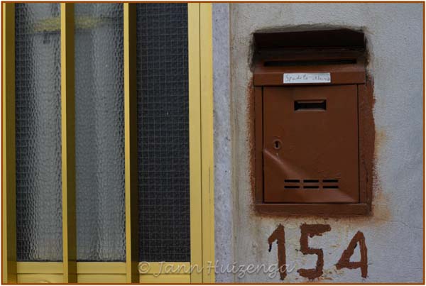 House Numbers in Sicily, copyright Jann Huizenga