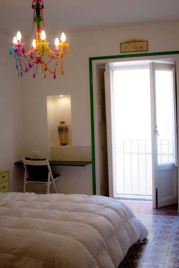 Bedroom in House in Sicily, copyright Jann Huizenga