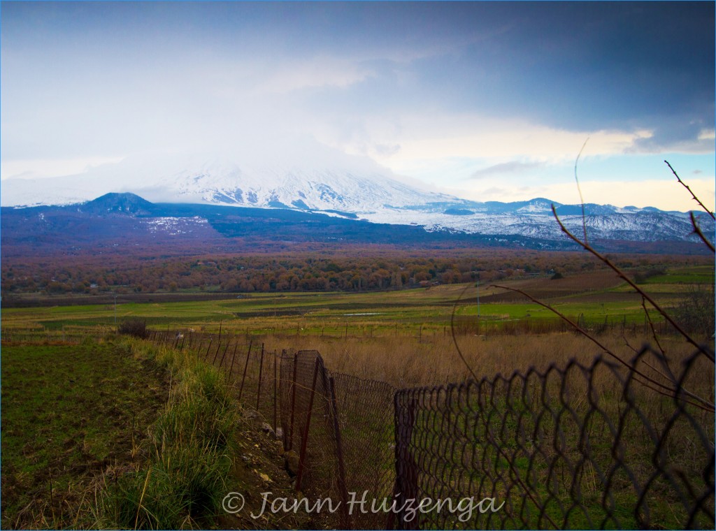 Mount Etna in December, Sicily, copyright Jann Huizenga