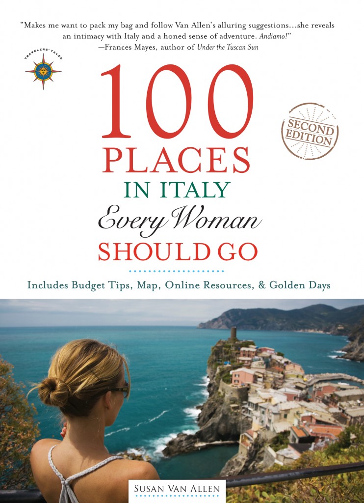 Cover, 100 Places in Italy Every Woman Should Go, by Susan Van Allen