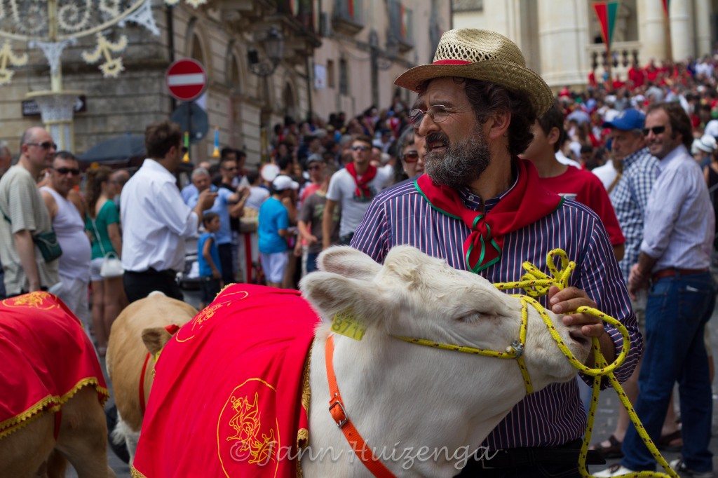 Animals Blessed at Festa di San Paolo in Palazzolo Acreide, copyright Jann Huizenga